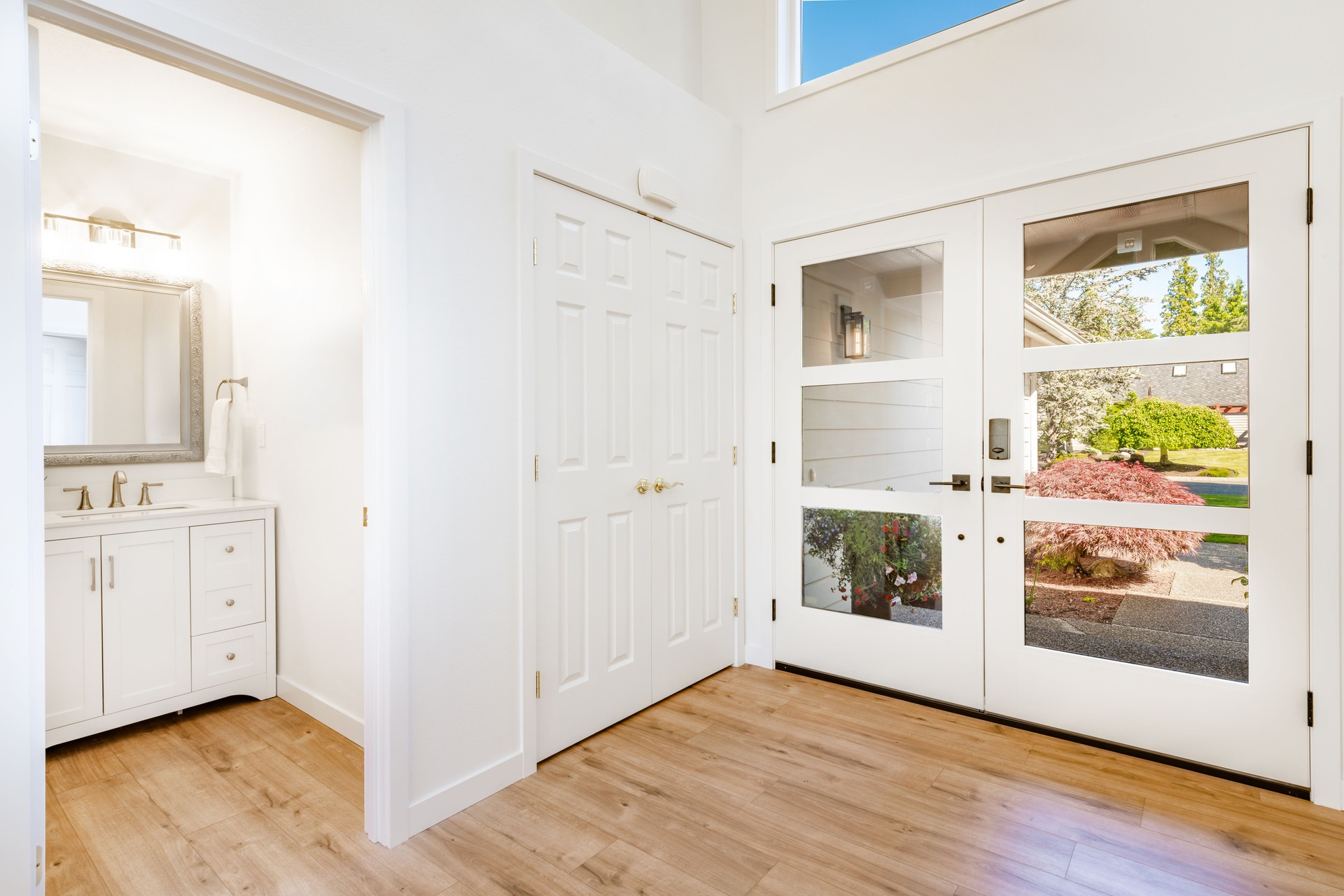 Private residential home interiors and exteriors.