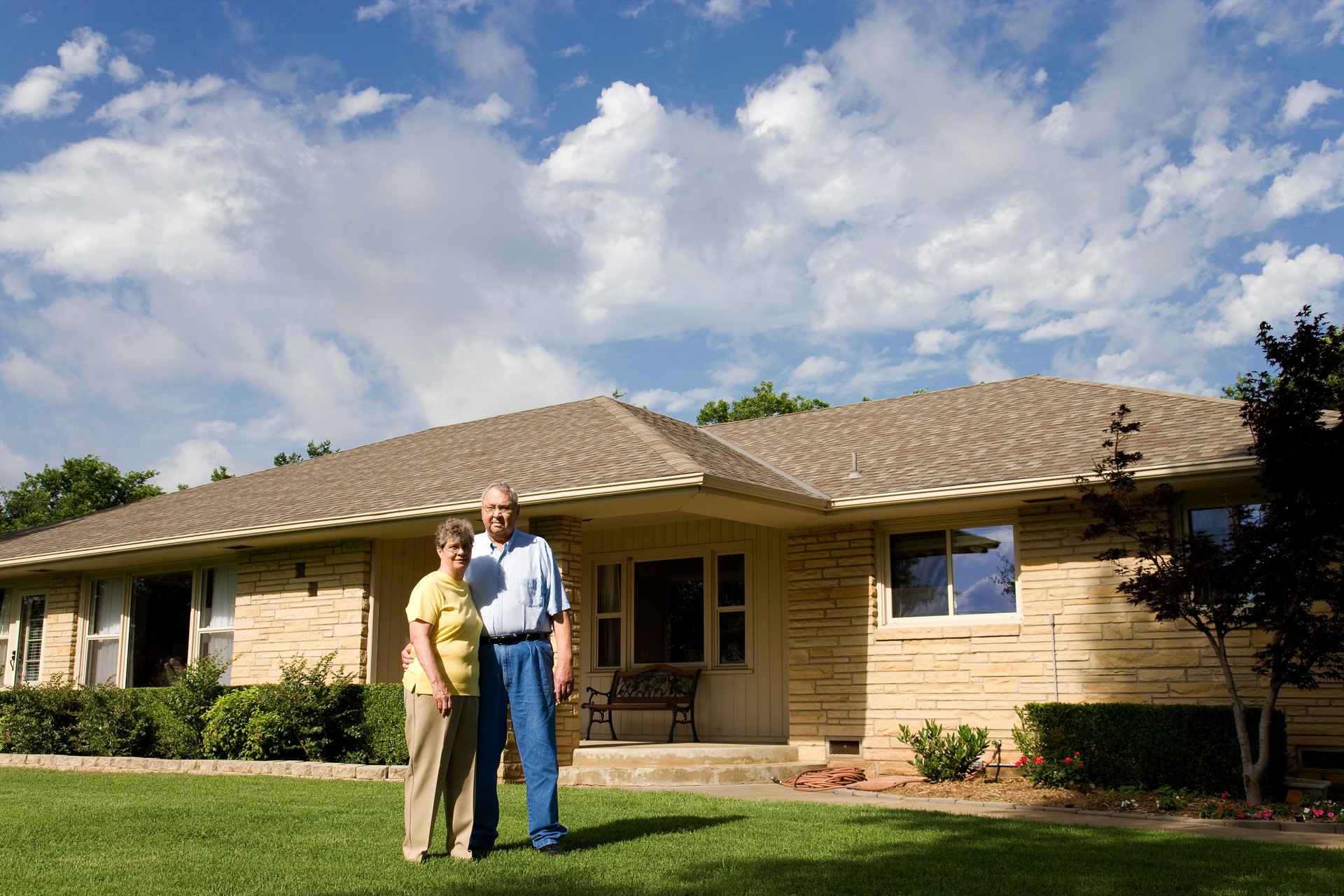 proud homeowners